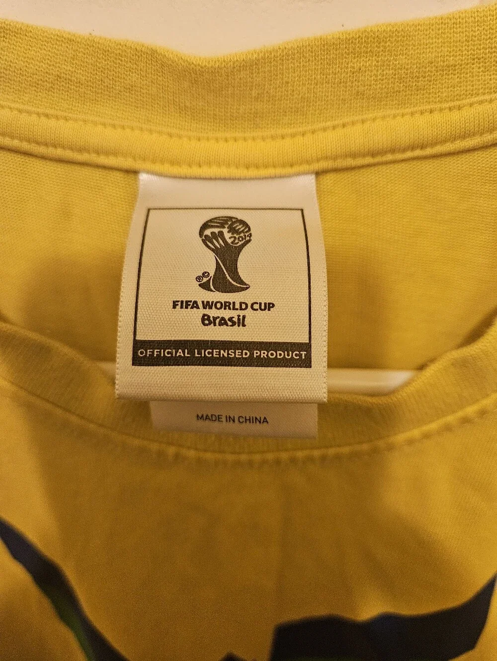 adidas Yellow Brasil Graphic Short Sleeve Tee